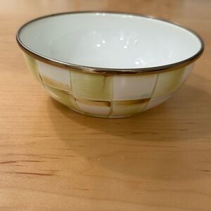 Mackenzie Childs Pinch Bowl Parchment Pattern
